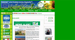 Desktop Screenshot of ecocortec.hr